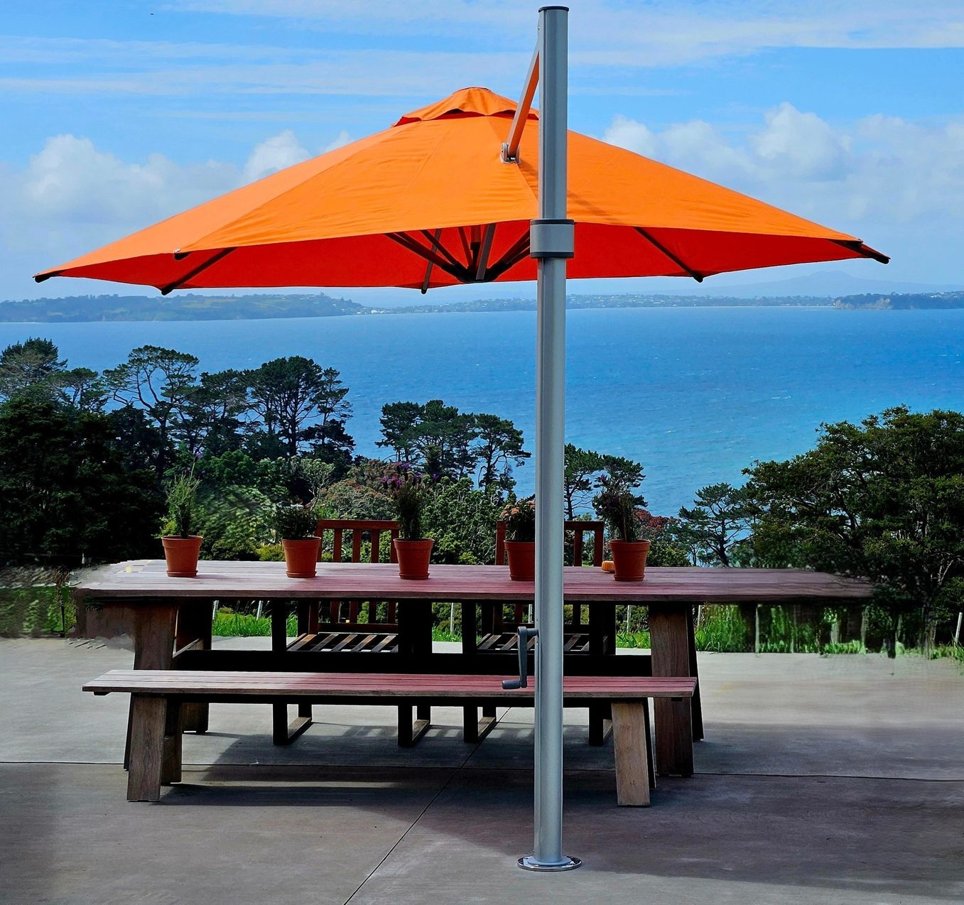 Shade7 Riviera Classic Cantilever Umbrella - Image 4